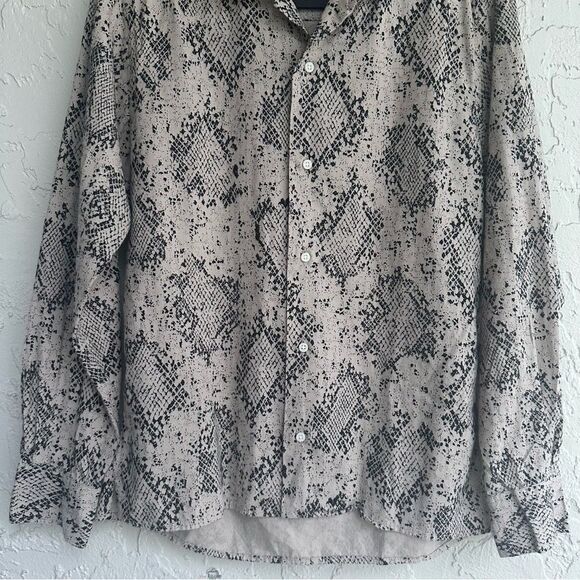 GITMAN BROS Vintage Shirt Men Small Snakeskin Camp - Picture 3 of 8